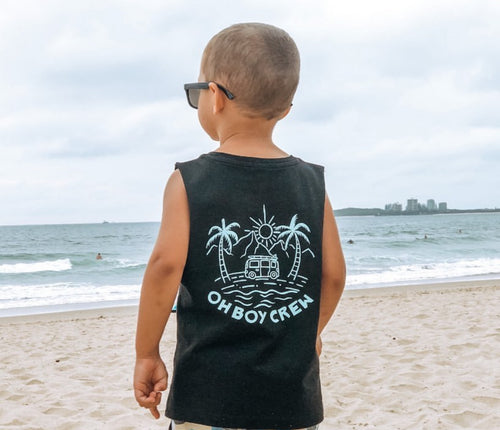 KOMBI VIBES BLACK TEES ONLY  $25